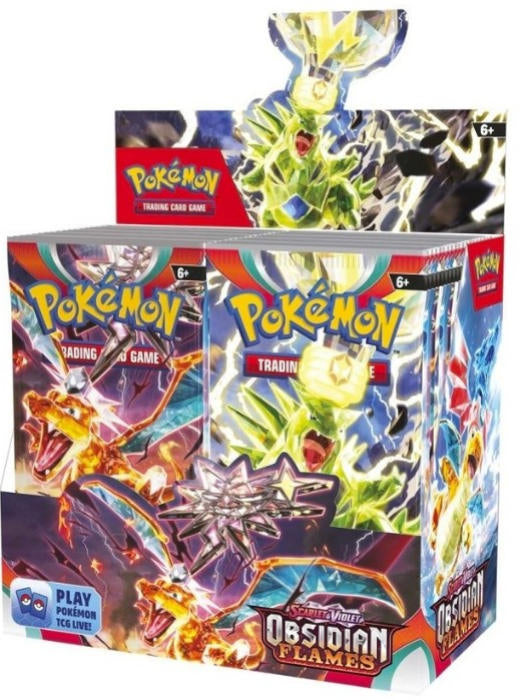 Pokemon ENG Ossidiana Infuocata Box 36 Buste
