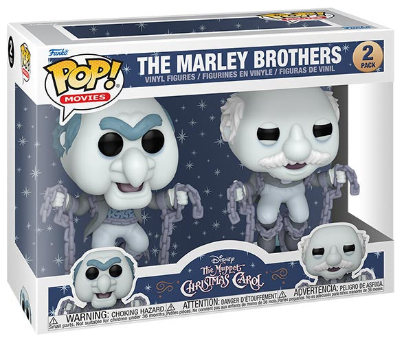 FUNKO POPS The Muppet Christmas The Marley Brothers 2 Pack