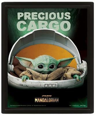 3D-Gemälde Star Wars The Mandalorian Cargo