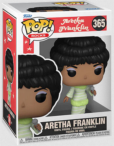 FUNKO POP Rocks Aretha Franklin (Green Dress) 365
