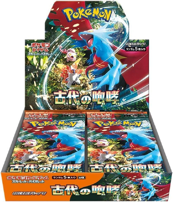 Pokemon JPN Ancient Roar Booster Box 30 Buste