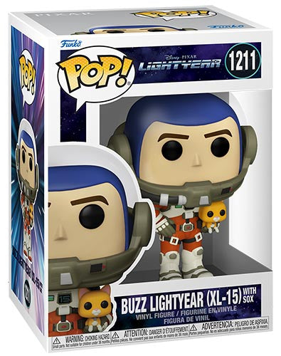 FUNKO POP Lightyear Buzz Lightyear XL-15 w/Sox