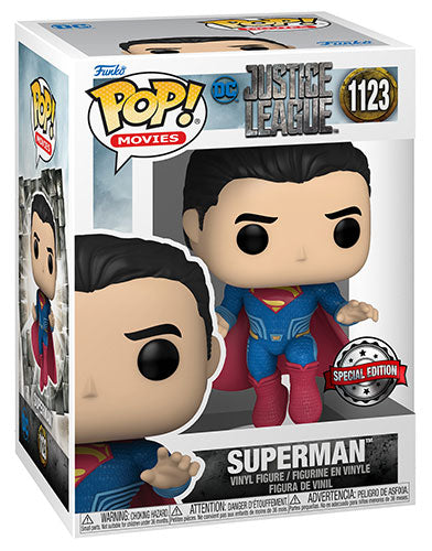 FUNKO POPS Justice League Superman w/Chase GLOW 1123