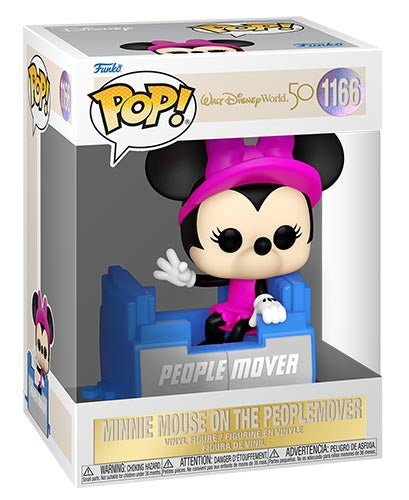 FUNKO POP WDW 50th Minnie Mouse on the PeopleMover 1166