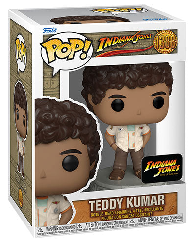 FUNKO POP Indiana Jones Teddy Kumar Bobble 1388