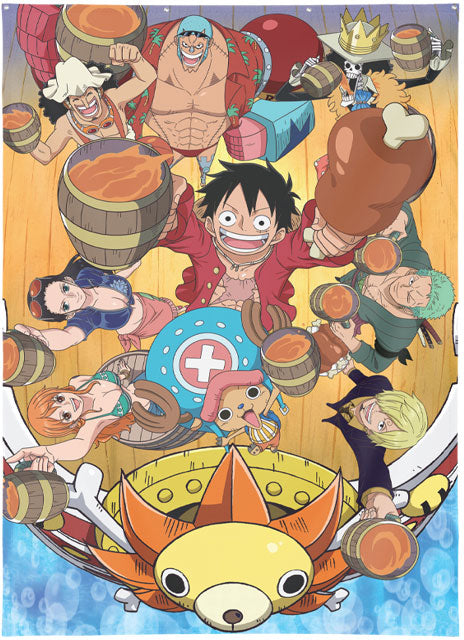 Wall Decor One Piece Crew 125x85cm