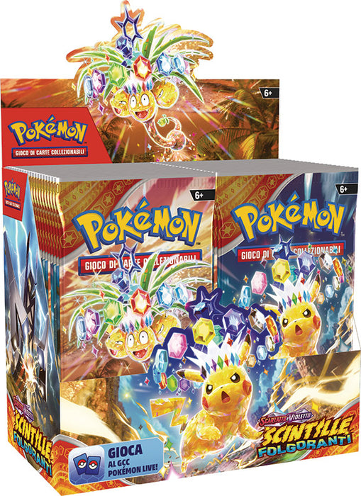 Pokemon ITA Lightning Sparks Box 36 Envelopes