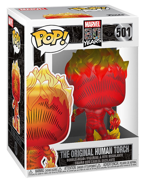 FUNKO POP Marvel 80th The Original Human Torch 501