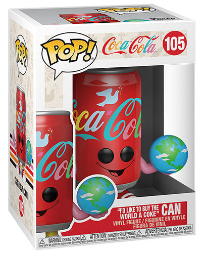 FUNKO POP Icons Coca-Coca Like To Buy The World Coke Can 105