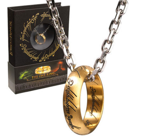 Anello in Acciaio Il Signore degli Anelli Anello del Potere