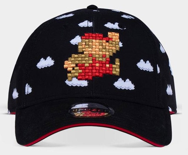 Cap Nintendo 8Bit Super Mario Clouds