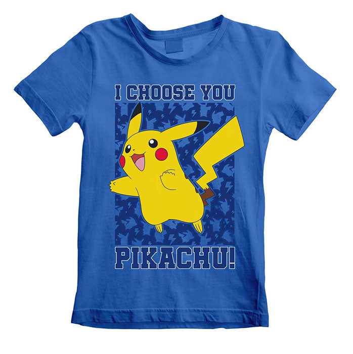 Pokemon I Choose You T-Shirt 7-8 Years