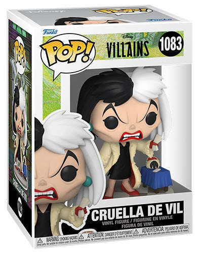 FUNKO POP Disney Villains Cruella De Vil 1083