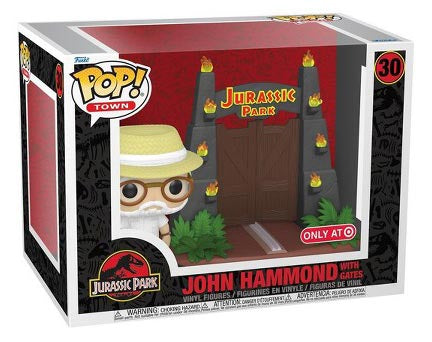 FUNKO POPS Town Jurassic Park John Hammond w/Gates 30