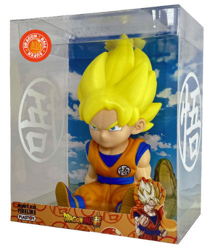 PLASTOY Salvadanaio Dragon Ball Son Goku Super Saiyan