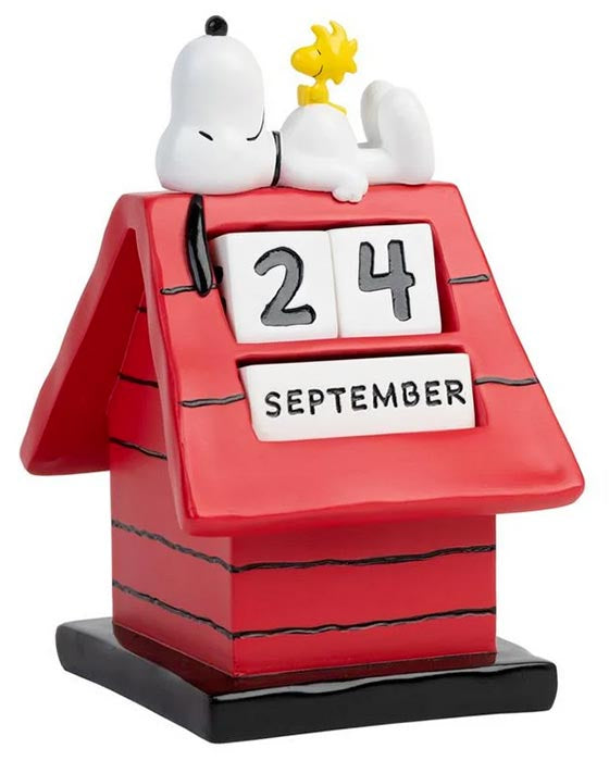 Snoopy Doghouse 3D-Ewiger Kalender