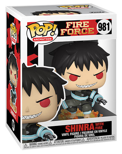 FUNKO POP Fire Force Shinra 981