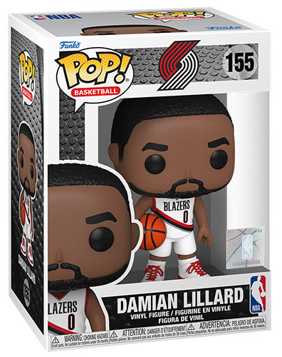 FUNKO POP NBA Portland Trail Blazers Damian Lillard 155
