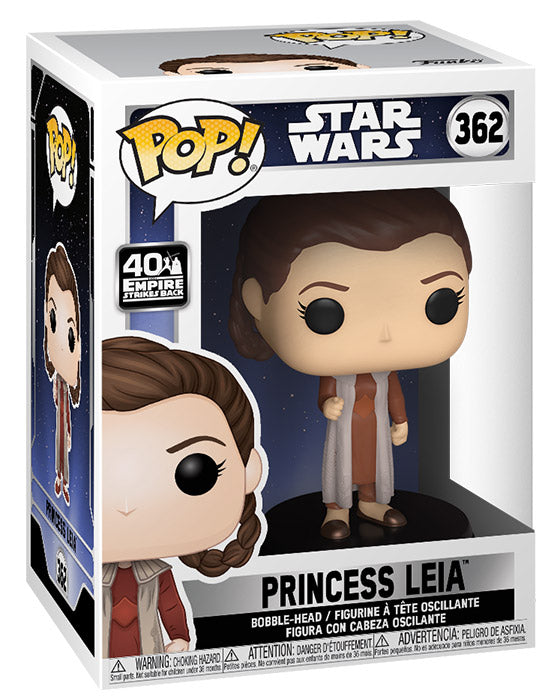 FUNKO POP Star Wars Empire Strikes 40th Princess Leia 362