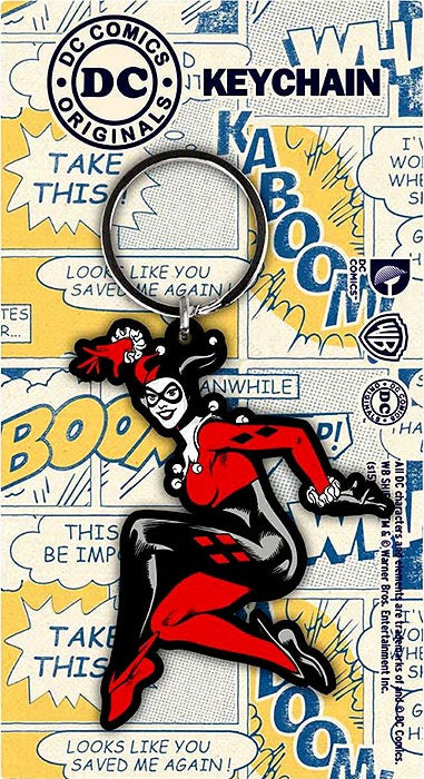 Harley Quinn Crouching Schlüsselanhänger