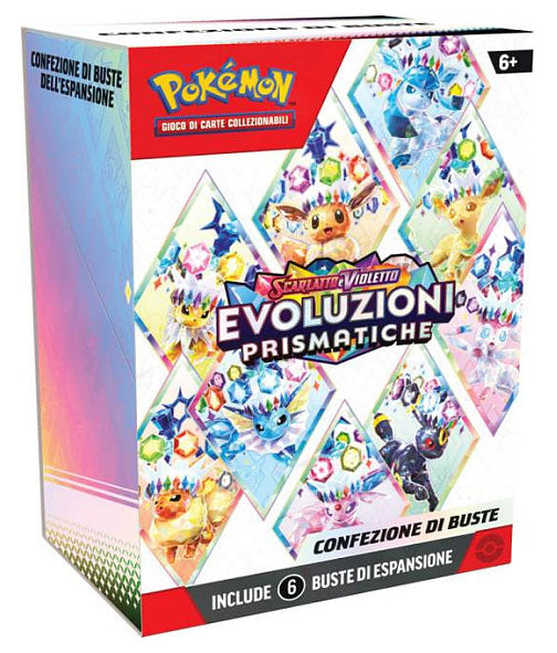 Pokemon ITA Evoluzioni Prismatiche Bundle 6 Buste