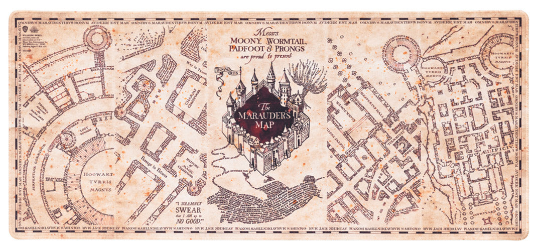 Schreibtischunterlage XL Harry Potter Die Karte des Rumtreibers