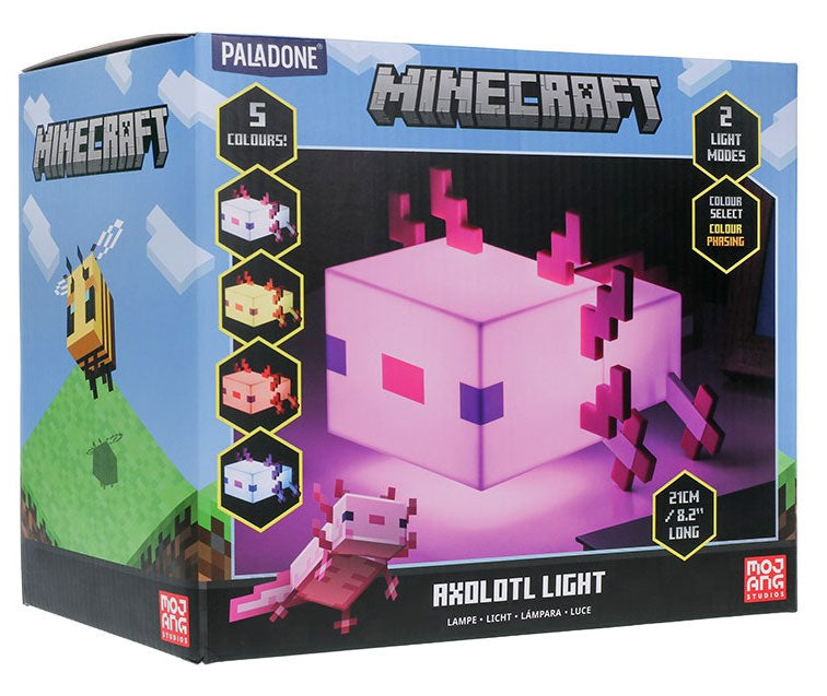 Paladone* Minecraft Axolotl Lampe