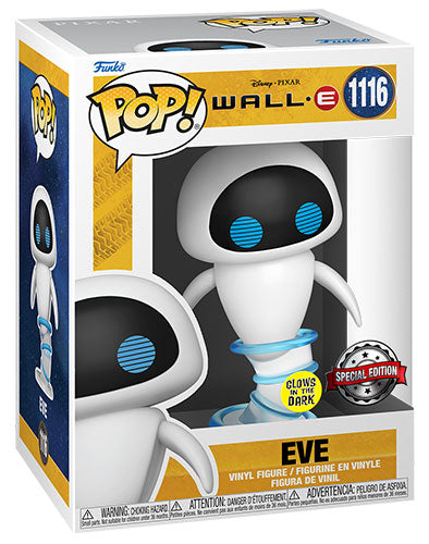 FUNKO POPS Wall-E Eve Flying GLOW 1116