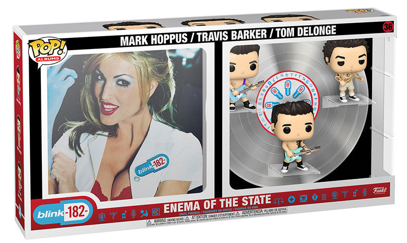 FUNKO POPS Albums Deluxe Blink 182 Enema of State 3 Pack 36