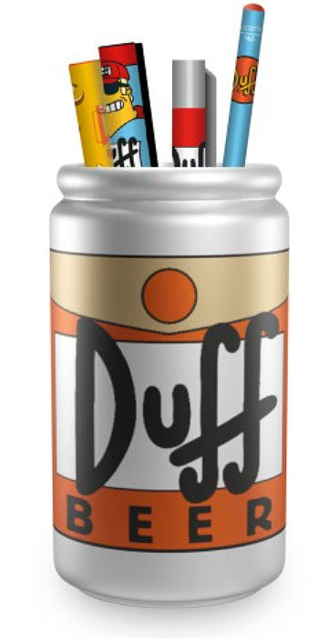 Portapenne The Simpsons Duff Beer + Set Cancelleria