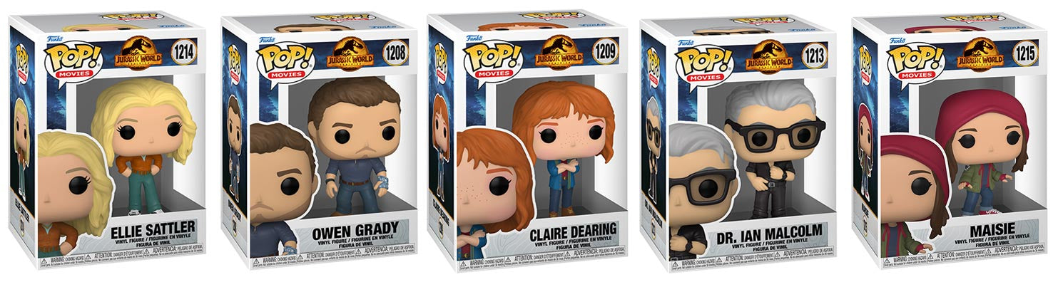 FUNKO POP ASSORTMENT Jurassic World 3 S2