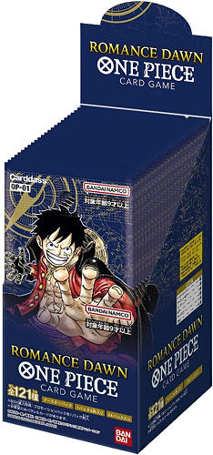 One Piece JPN Romance Dawn OP-01 Box mit 24 Umschlägen