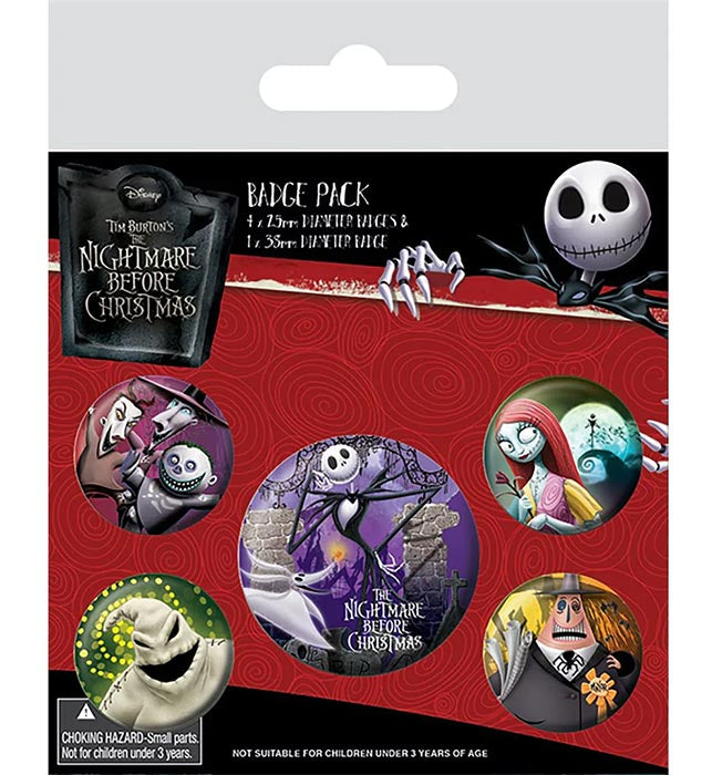 Nightmare BC Charaktere Pins