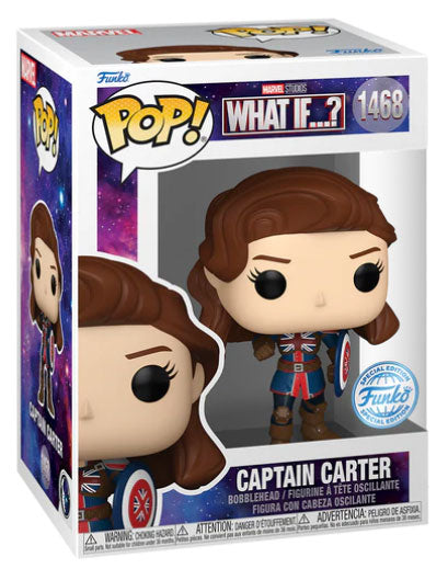 FUNKO POP Marvel What If...? Captain Carter (1062) 1468