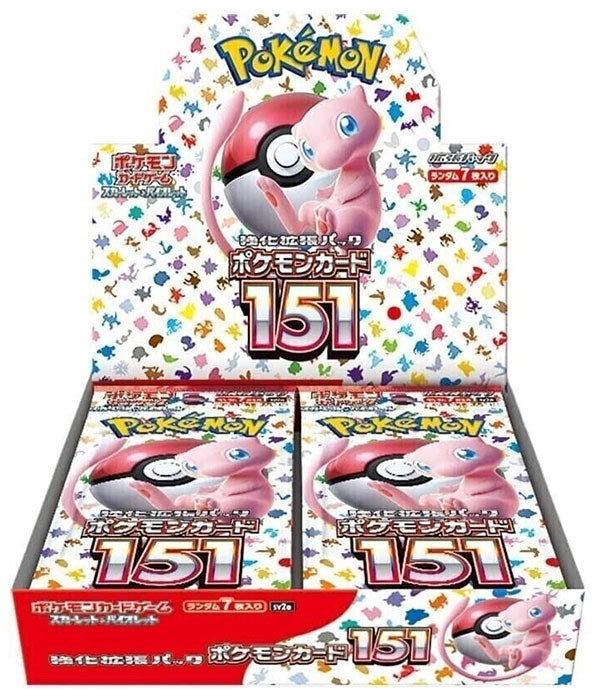 Pokemon JPN Scarlet and Violet 151 Booster Box 20 Packs