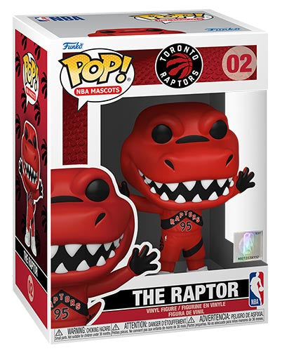 FUNKO POP NBA Mascots Toronto Raptors The Raptor 02