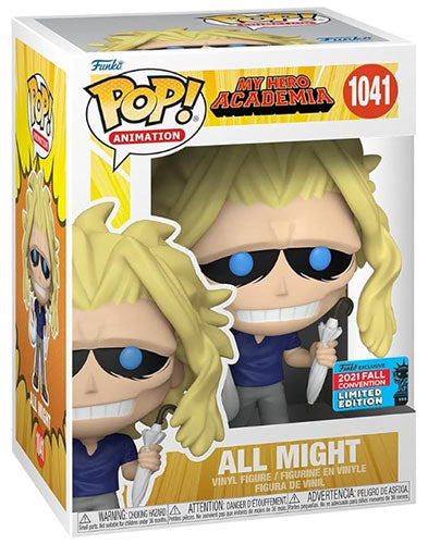 FUNKO POP My Hero Academia All Might w/Bag & Umbrella 1041