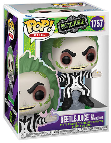 FUNKO POP Beetlejuice on Tombstone 1757