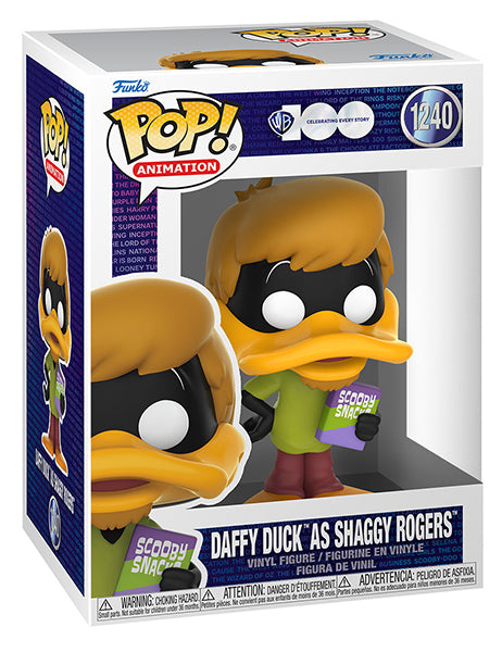 FUNKO POP Warner 100th Duffy Duck As Shaggy Rogers 1240-0