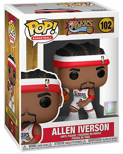 FUNKO POP NBA Legends Philadelphia 76ers Allen Iverson 102