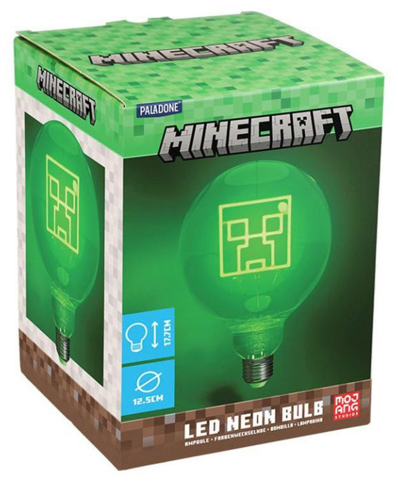 Paladone Neonbirne Minecraft Creeper