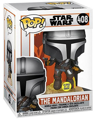 FUNKO POPS Star Wars The Mandalorian GLOW 408