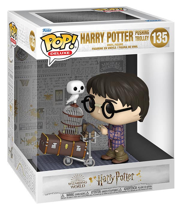 FUNKO POPS Deluxe Harry Potter Pushing Trolley 135