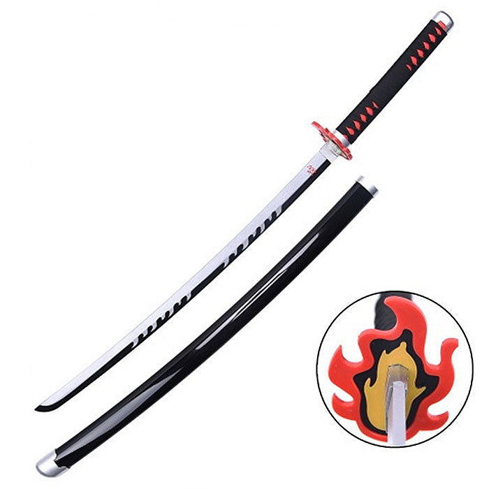 Katana Bamboo Demon Slayer Black Nichirin-0