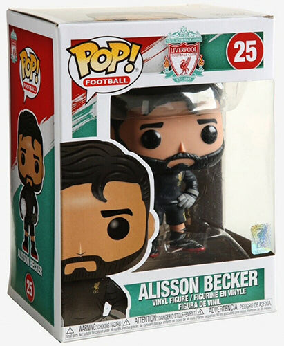FUNKO POP Liverpool Alisson Becker 25