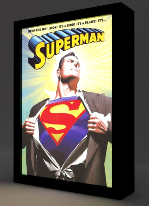 Quadro Retroilluminato LED Superman