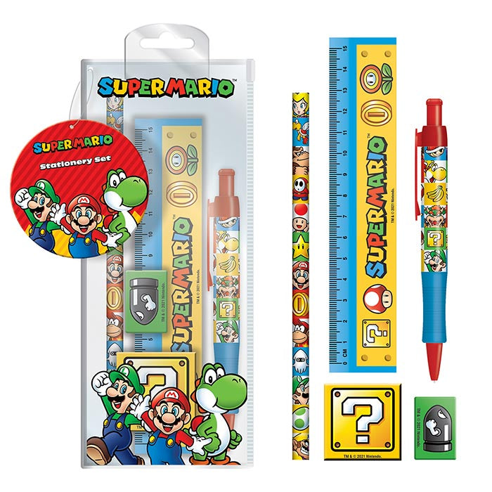 Super Mario Stationery Set (Core)