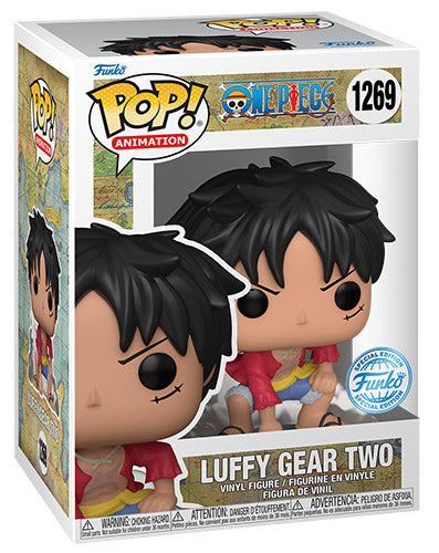 FUNKO POP One Piece Monkey D. Luffy Gear 2 w/Chase 1269
