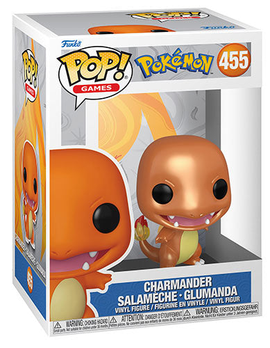 FUNKO POP Pokemon Charmander Metallic 455