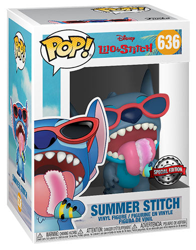 FUNKO POP Disney Stitch Summer Stitch 636